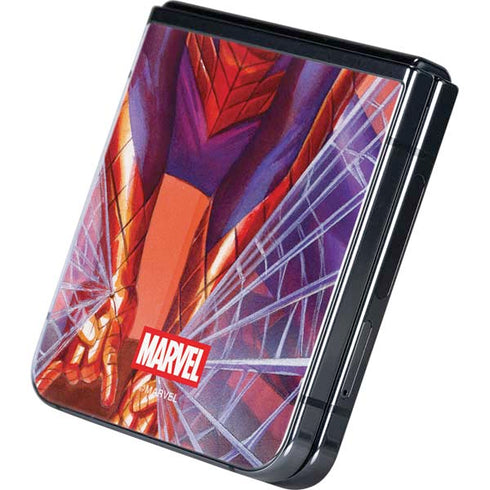Marvel Spiderman Web Slinger Galaxy Z Flip5 5G Skin